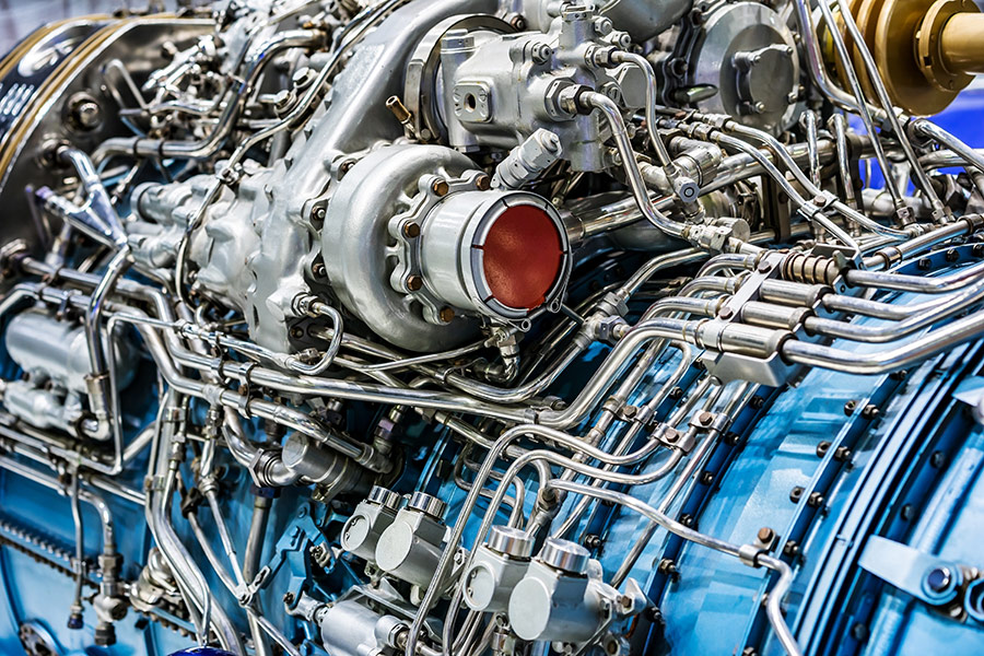 Aircraft Engine Fuel Lines